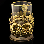 0051768 Подстаканник  "ШАХТЕРСКИЙ ТРУД" объем ЛИТЬЕ 