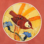 Янтарное мозаичное панно "Колоски". Эксклюзив, фотография 2. Интернет-магазин ЛАВКА ПОДАРКОВ
