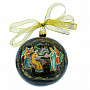 Новогодний елочный шар с росписью "Царевна-лягушка", фотография 2. Интернет-магазин ЛАВКА ПОДАРКОВ