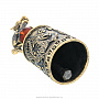 Колокольчик с янтарем "Китайский дракон", фотография 4. Интернет-магазин ЛАВКА ПОДАРКОВ