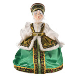 3410 Кукла-Сувенир НА ЧАЙНИК "Русский традиционный костюм." в ассортименте  (1562)