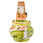/МАЙОЛИКА  Тигренок на солонке  выс.13см
