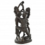 Скульптура интерьерная "Трио" (сандаловое дерево), фотография 2. Интернет-магазин ЛАВКА ПОДАРКОВ