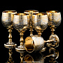 Питейный набор на 6 персон "Тюльпан" Златоуст, фотография 3. Интернет-магазин ЛАВКА ПОДАРКОВ