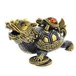 0047658/1930.1 Сувенир Черепаха Драконовая б/п Сувенир (коньячный)