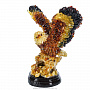 Скульптура из янтаря "Орел на ветке", фотография 1. Интернет-магазин ЛАВКА ПОДАРКОВ