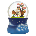 Стеклянный шар со снегом "История любви"