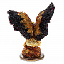 Скульптура из янтаря "Гордый орел", фотография 4. Интернет-магазин ЛАВКА ПОДАРКОВ