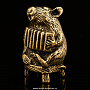 Наперсток бронзовый "Мышь с баяном", фотография 2. Интернет-магазин ЛАВКА ПОДАРКОВ