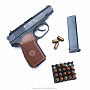 Модель пистолета Макарова с холостыми патронами, фотография 2. Интернет-магазин ЛАВКА ПОДАРКОВ