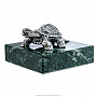 Статуэтка "Черепаха" на каменной подставке. Серебро 925*, фотография 5. Интернет-магазин ЛАВКА ПОДАРКОВ