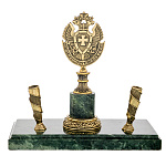 Настольный письменный набор "Герб пограничный"