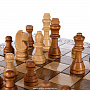 Шахматы деревянные резные "Дорожные", фотография 7. Интернет-магазин ЛАВКА ПОДАРКОВ