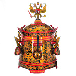 0042770 Хохлома БРАТИНА "ГЕРБ"+ 6 ковшиков