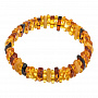 Браслет из натурального янтаря "Мандарины", фотография 3. Интернет-магазин ЛАВКА ПОДАРКОВ