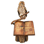 Настольное чучело птицы "Сова-неясыть"
