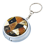 0063426 Янтарь БРЕЛОК-ПЕПЕЛЬНИЦА  янтарная мозаика