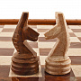 Шахматы деревянные с мраморным полем и фигурами "Подарочные", фотография 9. Интернет-магазин ЛАВКА ПОДАРКОВ