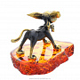 Статуэтка с янтарем "Канадский сфинкс" (коньячный), фотография 3. Интернет-магазин ЛАВКА ПОДАРКОВ