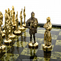 Шахматы из камня с бронзовыми фигурами "Русские" 32х32 см, фотография 6. Интернет-магазин ЛАВКА ПОДАРКОВ