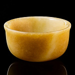 0058929 ПИАЛА МАЛАЯ Нефрит медовый 