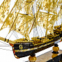 Модель корабля из янтаря "Парусник", фотография 3. Интернет-магазин ЛАВКА ПОДАРКОВ