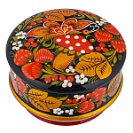 Шкатулка "Гриб". Хохлома