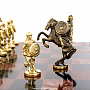 Шахматы каменные с бронзовыми фигурами "Русские богатыри", фотография 3. Интернет-магазин ЛАВКА ПОДАРКОВ