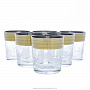Набор из 6 стаканов "Золотая бабочка", фотография 1. Интернет-магазин ЛАВКА ПОДАРКОВ