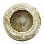 Пепельница круглая из натурального камня. Оникс, фотография 2. Интернет-магазин ЛАВКА ПОДАРКОВ