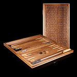 0066071 /103-54 Нарды из массива черного дуба  58*63см 