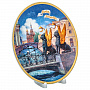 Тарелка сувенирная "Санкт-Петербург. Канал Грибоедова", фотография 1. Интернет-магазин ЛАВКА ПОДАРКОВ