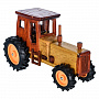 Деревянная игрушка "Трактор", фотография 2. Интернет-магазин ЛАВКА ПОДАРКОВ