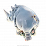 Фарфоровая статуэтка "Носорог", фотография 3. Интернет-магазин ЛАВКА ПОДАРКОВ