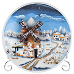 /0414 лето ПАННО-ТАРЕЛЬ настенное d-21см