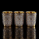  Златоуст НАБОР СТОПОК "Узоры" в П/У (3шт)