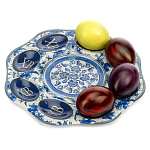 4541036 ТАРЕЛКА"ПАСХАЛЬНАЯ"  21 см на 8 яиц 4541036