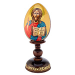 Пасхальное яйцо на подставке "Господь Вседержитель"