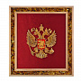 Панно янтарное "Герб РФ" 43х40 см, фотография 3. Интернет-магазин ЛАВКА ПОДАРКОВ