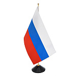 Подставка с флагом из обсидиана