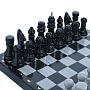 Шахматы из натурального камня 37х37 см, фотография 2. Интернет-магазин ЛАВКА ПОДАРКОВ