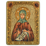Икона "Святая Светлана Палестинская" 15х20 см