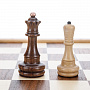 Шахматный ларец с деревянными фигурами 33х33 см, фотография 5. Интернет-магазин ЛАВКА ПОДАРКОВ