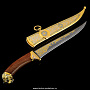 Нож сувенирный "Тигр" Златоуст , фотография 1. Интернет-магазин ЛАВКА ПОДАРКОВ