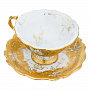 Чайный сервиз на 6 персон "Виноградная лоза". Гжель, фотография 4. Интернет-магазин ЛАВКА ПОДАРКОВ