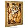 Картина янтарная "Тигр" 62 х 72 см, фотография 2. Интернет-магазин ЛАВКА ПОДАРКОВ
