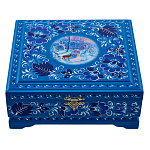 Шкатулка "Зима". Хохлома