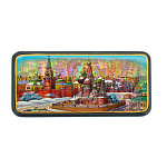 201800 ШКАТУЛКА Перламутр "МОСКВА"  15*7см