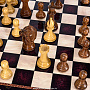 Подарочные шахматы ручной работы с Рыцарскими фигурами 48х48 см, фотография 11. Интернет-магазин ЛАВКА ПОДАРКОВ
