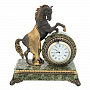 Настольные часы "Конь с попоной", фотография 1. Интернет-магазин ЛАВКА ПОДАРКОВ